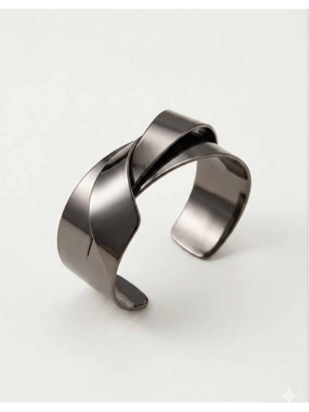 Gunmetal Cuff Bracelet